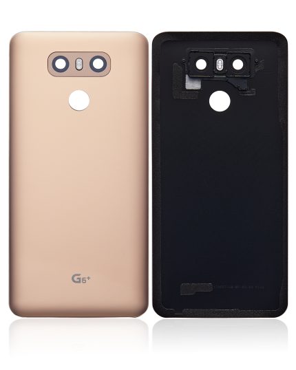 Back cover Glass With Adhesive Pre-Installed Compatible For LG G6 (Terra Gold)