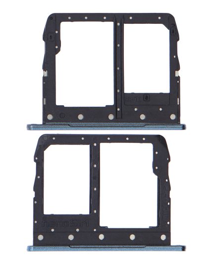 Single Sim Card Tray Compatible For LG K30 (X320 / 2019) (New Moroccan Blue)