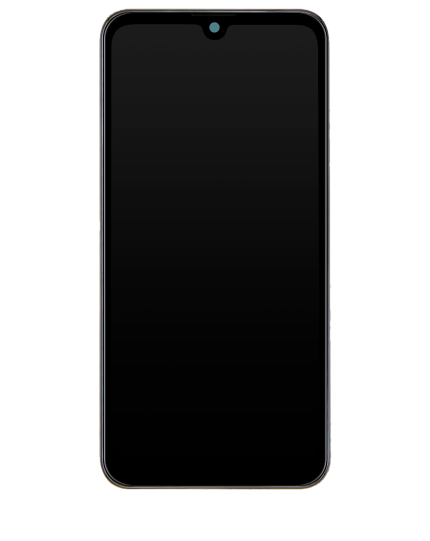 LCD Assembly With Frame Compatible For LG Q60 (Single Card Version) / K50 (2019 / X520) (Refurbished) (Silver)