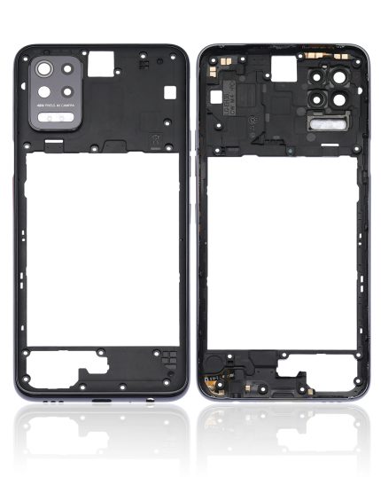 Backplate Rear Housing Compatible For LG K52 (2020) (Black)