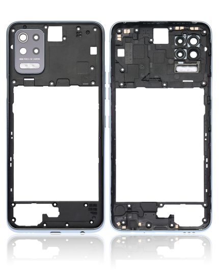Backplate Rear Housing Compatible For LG K52 (2020) (Silver)
