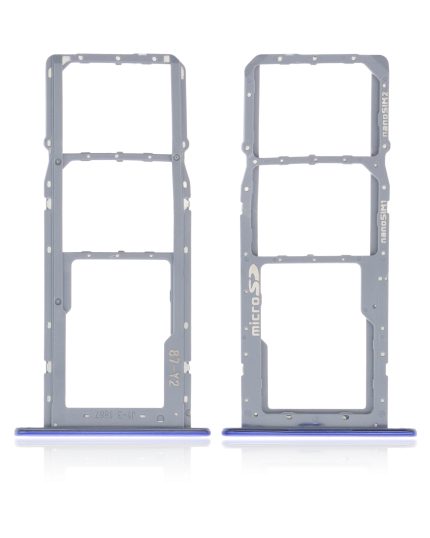 Dual Sim Card Tray Compatible For LG K42 (2020) / K52 (2020) (Blue)