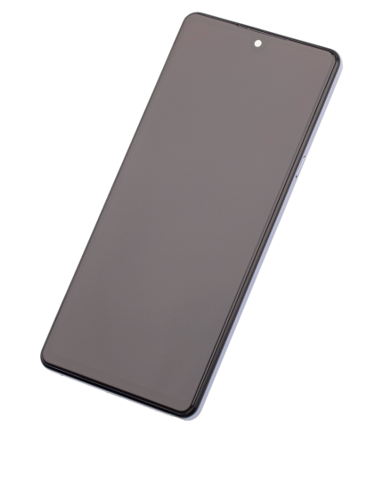 LCD Assembly With Frame Compatible For LG Stylo 6 / K71 (Refurbished) (Black)