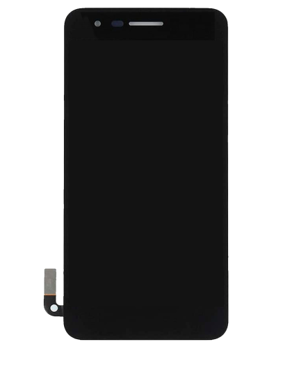 LCD Assembly With Frame Compatible For LG K9 (2018) (Refurbished) (Black)