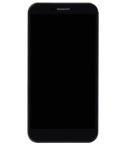 LCD Assembly With Frame Compatible For LG Stylo 3 Plus (TP450 / MP450 / M470)  (Refurbished) (Black)
