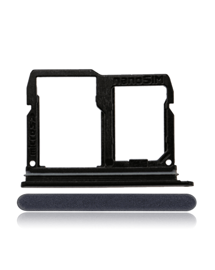 Sim Card Tray Compatible For LG Stylo 4 / Stylo 4 Plus (Genuine OEM) (Black)