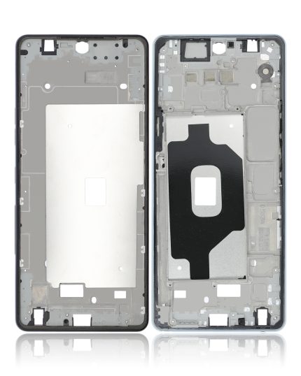 Mid Frame Only Compatible For LG Stylo 6 (Silver)