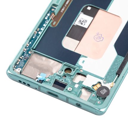 OLED Assembly With Frame Compatible For LG Velvet 5G (Non-Verizon 5G UW Frame) (Refurbished) (Green)