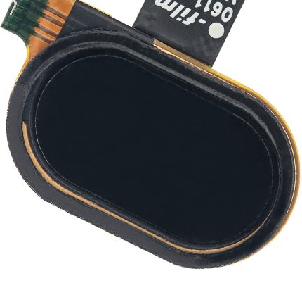 Home Button With Flex Cable Compatible For Motorola Moto E4 (XT1763 / 2017) / E4 Plus (XT1774 / 2017) (Genuine OEM) (Black)