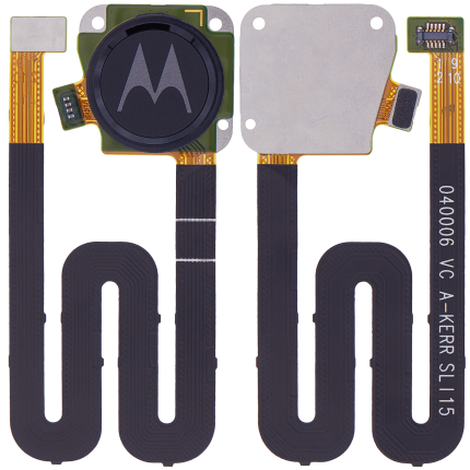 Fingerprint Sensor With Adhesive Tape Compatible For Motorola Moto E5 Plus / E5 Supra (XT1924 / 2018) (Genuine OEM) (Gray)