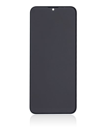 LCD Assembly With Frame Compatible For Motorola Moto G30 (XT2129 / 2021) (Refurbished) (Phantom Black)
