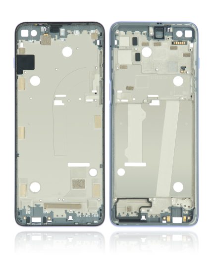 Mid-Frame Housing Compatible For Motorola Moto G 5G Plus (XT2075 / 2020) (Mystic Lilac)