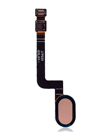 Fingerprint scanner With Flex Cable Compatible For Motorola Moto G5 Plus (XT1687 / 2017) (Genuine OEM) (Gold)