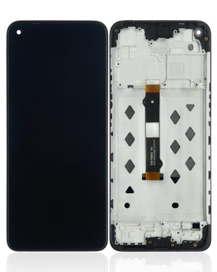 LCD Assembly With Frame Compatible For Motorola Moto G9 Power (XT2091 / 2020) (Refurbished) (All Colors)
