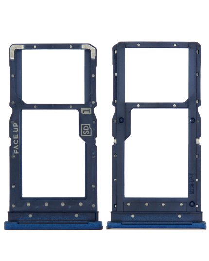 Sim Card Tray Compatible For Motorola Moto G Play (XT2093 / 2021) (Genuine OEM) (Misty Blue)