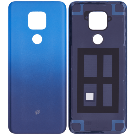 Back cover Glass Compatible For Motorola Moto G Play (XT2093 / 2021) (AT&T) (Genuine OEM) (Misty Blue)