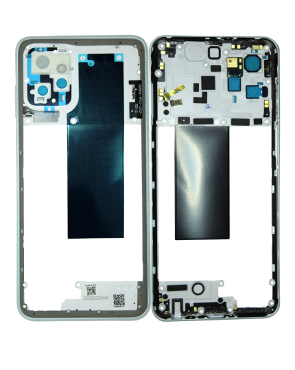 Mid - Housing Compatible For Motorola Moto G Power 5G (XT2311 / 2023) (Genuine OEM) (Bright White)