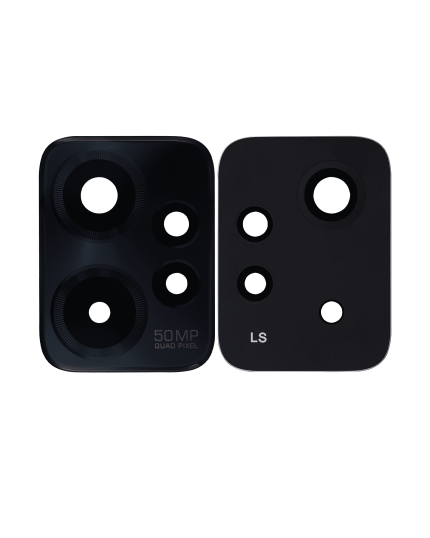 Back Camera Lens (Glass Only) With Adhesive Compatible For Motorola Moto G Power 5G (XT2311) 2023) (Black)