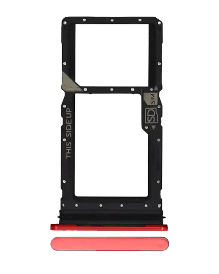 Sim Card Tray Compatible For Motorola Moto G Stylus 5G (XT2419 / 2024) (Genuine OEM) (Scarlet Wave)