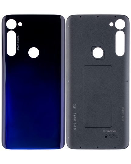 Back cover Glass Compatible For Motorola Moto G Stylus 6.4" (XT2043 / 2020) (Genuine OEM) (Mystic Indigo)