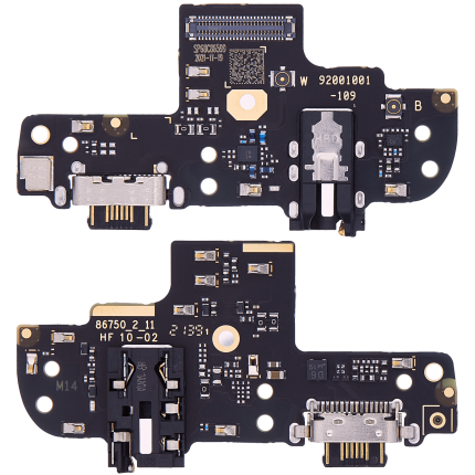 Charging Port Board With Headphone Jack Compatible For Motorola Moto G Stylus 6.8" (XT2115 / XT2115-3 / 2021) (Genuine OEM)
