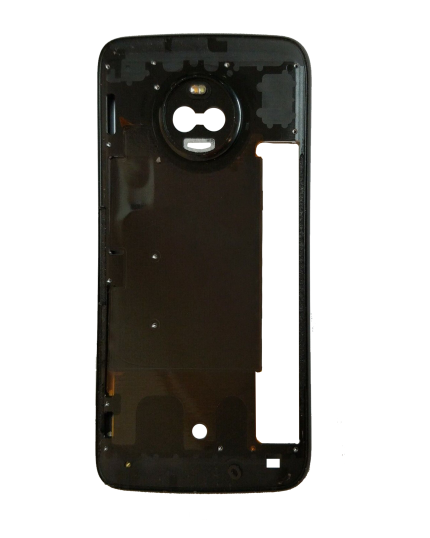 Mid-Frame Housing Compatible For Motorola Moto X4 (XT1900 / 2017) (Genuine OEM) (Black)