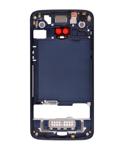 Mid-Frame Housing Compatible For Motorola Moto Z3 Play (XT1929-3 / 2018) (Genuine OEM) (Blue)