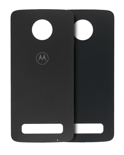 Back cover Glass Compatible For Motorola Moto Z3 Play (XT1929-17 / 2018) (Verizon) (Genuine OEM) (Onyx Black)