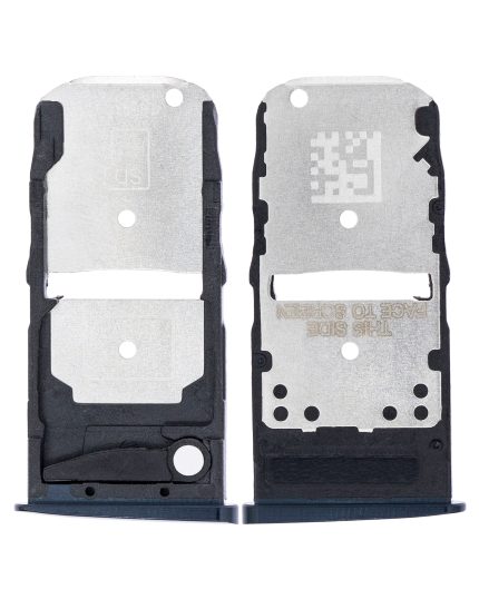 Single Sim Card Tray Compatible For Motorola Moto Z3 Play (XT1929 / 2018) (Blue)