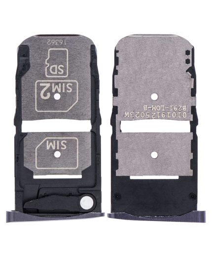 Sim Card Tray Compatible For Motorola Moto Z Droid (XT1650-01 / 2016) (Black)
