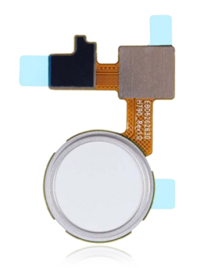 Home Button With Flex Cable Compatible For Nexus 5x (H970) (White)