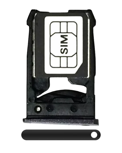 Sim Card Tray Compatible For Nexus 6 (Black)