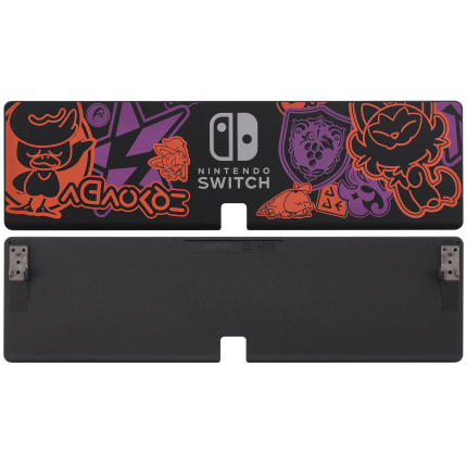 Back Case Housing Bracket Compatible For Nintendo Switch OLED (Pok Meng Vermilion Limited Edition)