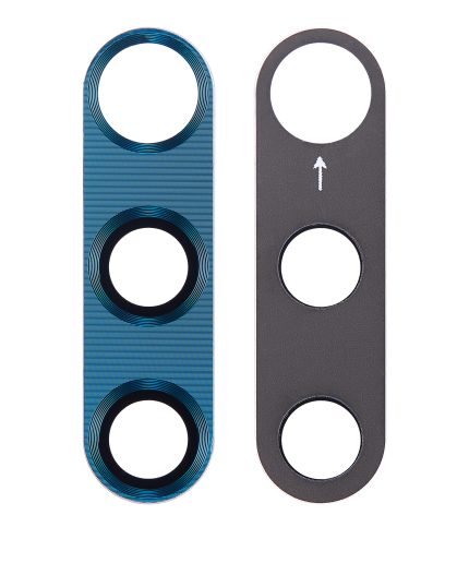 Back Camera Lens (Glass Only) With Adhesive Compatible For Motorola One Fusion Plus (XT2067 / 2020) (Twilight Blue)