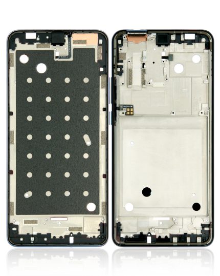 Mid-Frame Housing Compatible For Motorola One Hyper (XT2027 / 2020) (Deepsea Blue)