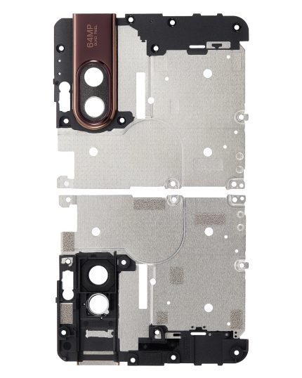 Motherboard Protective Cover Compatible For Motorola One Hyper (XT2027 / 2020) (Dark Amber)