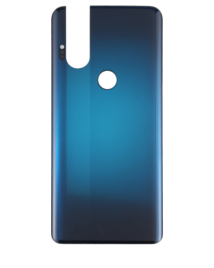 Back cover Glass Compatible For Motorola One Hyper (XT2027-1 / 2020) (Genuine OEM) (Deepsea Blue)