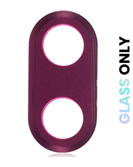 Back Camera Lens (Glass Only) With Adhesive Compatible For Motorola One Hyper (XT2027-1 / 2020) (Genuine OEM) (Fresh Orchid)