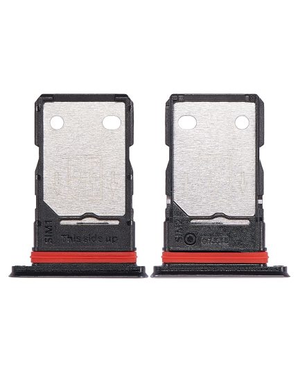 Dual Sim Card Tray Compatible For OnePlus Nord (Gray Onyx)