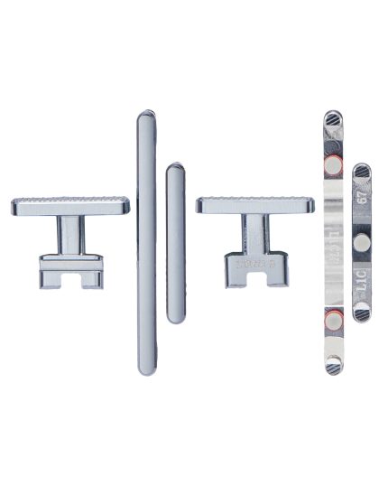 Hard Buttons (Power / Volume) Compatible For OnePlus Nord (Gray Onyx)