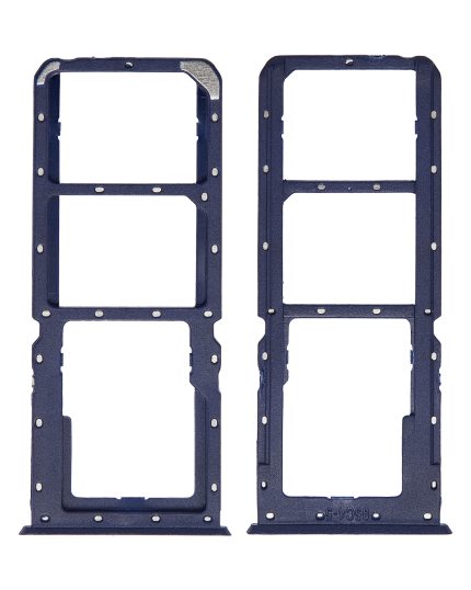 Dual Sim Card Tray Compatible For OPPO A5 (AX5 / 2018) / OPPO A3s (A3s / 2018) (Blue)