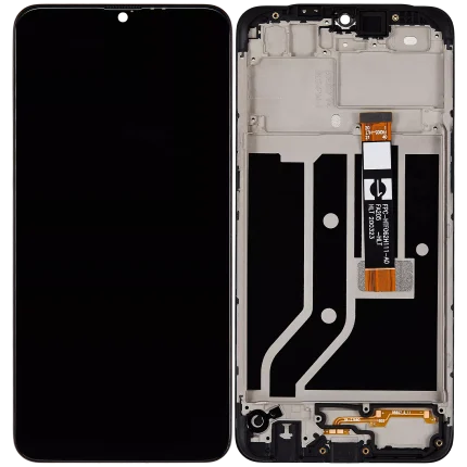 LCD Assembly With Frame Compatible For OPPO A5s (Refurbished) (All Colors)