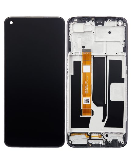 LCD Assembly With Frame Compatible For OPPO A74 5G (Refurbished) (All Colors)