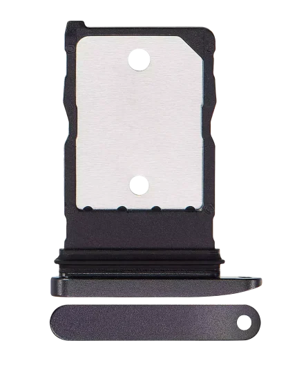 Sim Tray Compatible For Google Pixel 9 (Genuine OEM) (Obsidian)