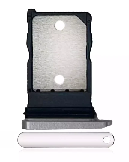 Sim Tray Compatible For Google Pixel 9 (Genuine OEM) (Porcelain)
