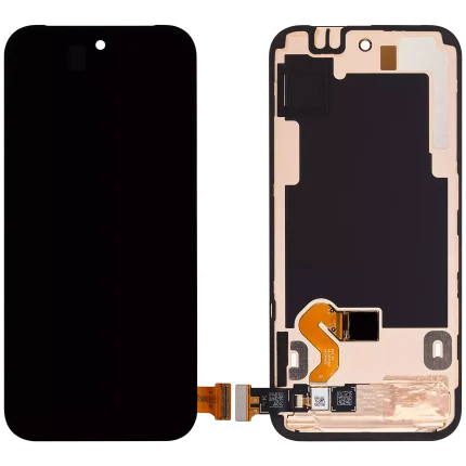 OLED Assembly With Frame (With Finger Print Sensor) Compatible For Google Pixel 9 (Refurbished) (All Colors)
