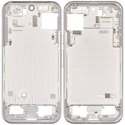 Mid-Frame Housing Compatible For Google Pixel 9 (Porcelain)