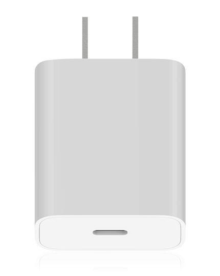 20W USB-C Power Wall Adapter For iPhone / iPad / Watch / iPod (OEM Grade New) (Bulk Packaging)