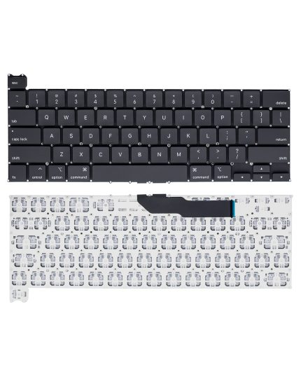 Keyboard W/ Backlight & Screws Compatible For MacBook Pro 13" (US English) (A2251 / Mid 2020)