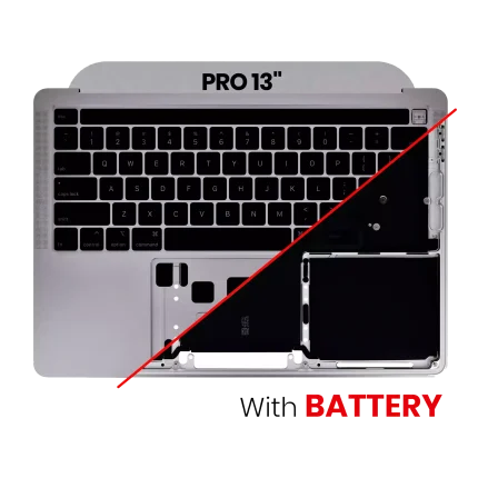 Top Case Assembly With Battery And Keyboard Compatible MacBook Pro 13" (A2289 / Early 2020) (US Keyboard) (Space Gray)